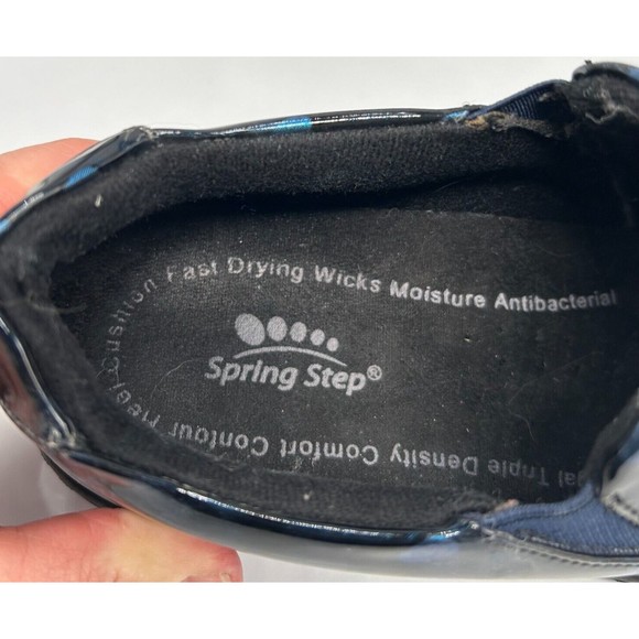 SPRING STEP Pro Belo Blue Polka Dot Rain Clogs- Slip-Ons Shoes - Women's… - Picture 8 of 8